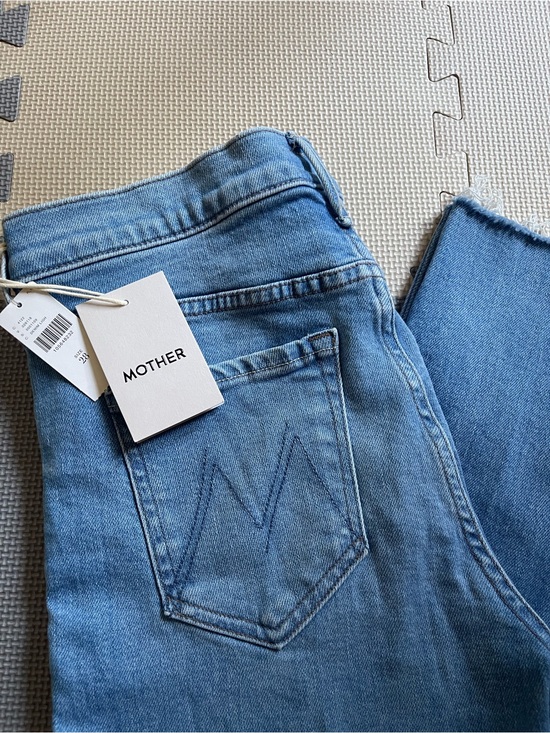 MOTHER Denim - MOTHER Dazzler Mid-Rise Straight-Leg Jeans, size 28